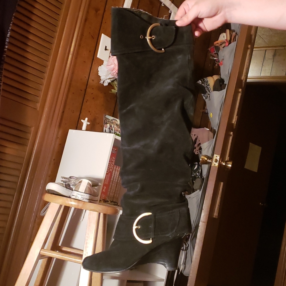 Naughty Monkey black boots